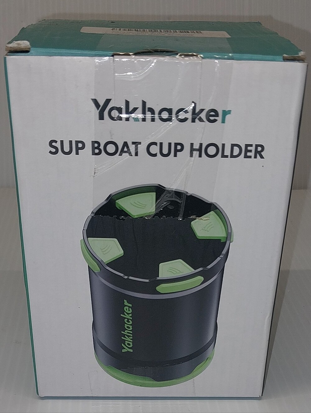 Green and Black SUP Boat Cup Holder